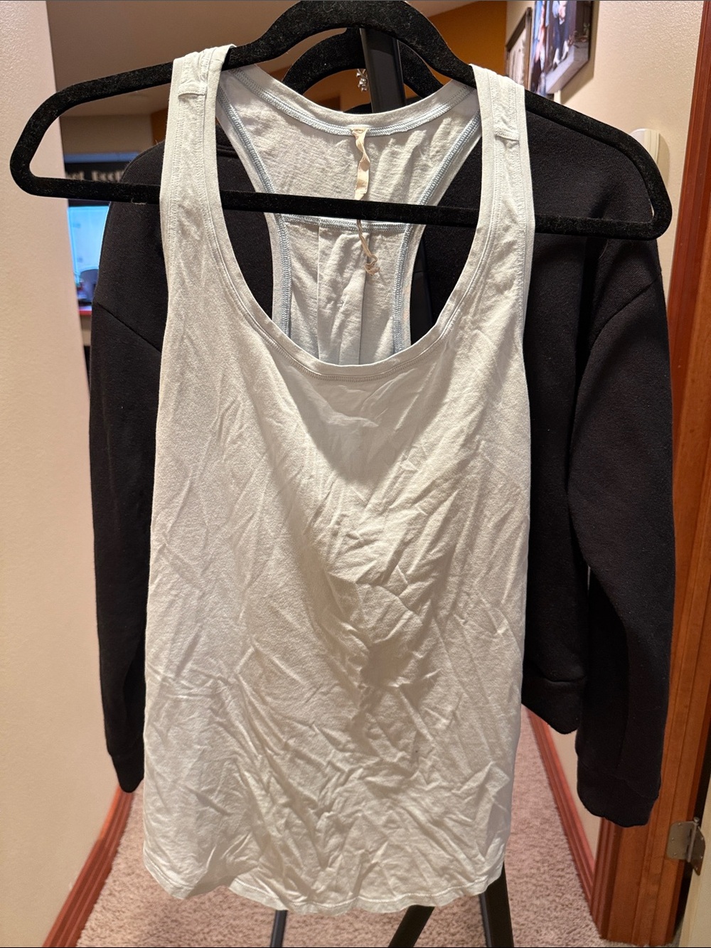 lululemon athletica light blue Racerback Tank Top